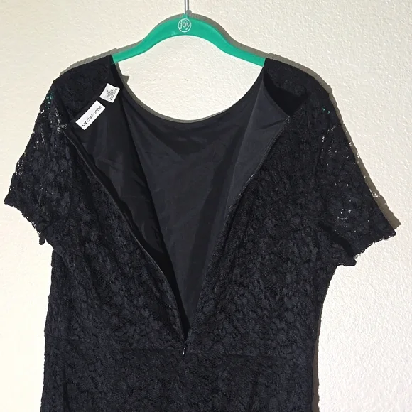Liz Claiborne Lace Sheath Dress Size 14 - Picture 4 of 8